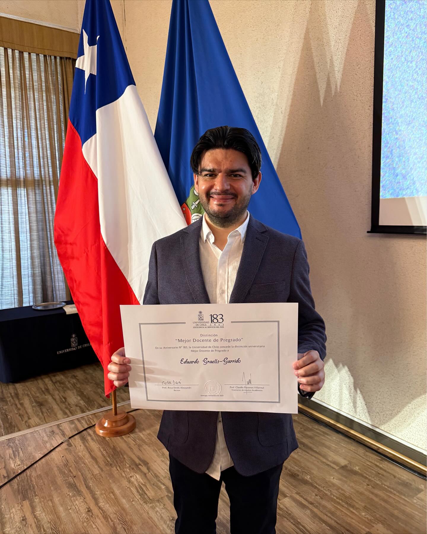 ¡Fue una ceremonia muy linda en la Facultad de Medicina!